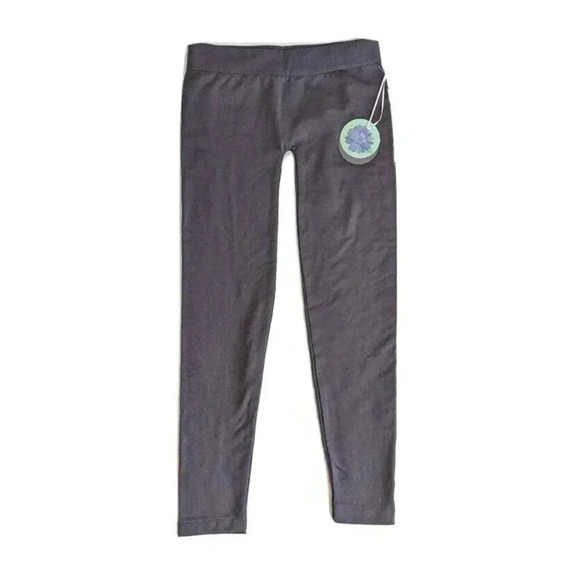 Saturdays by Kinnucan Gray Fleece Lined Leggings NEW Size Small Pull On Winter - Picture 1 of 3